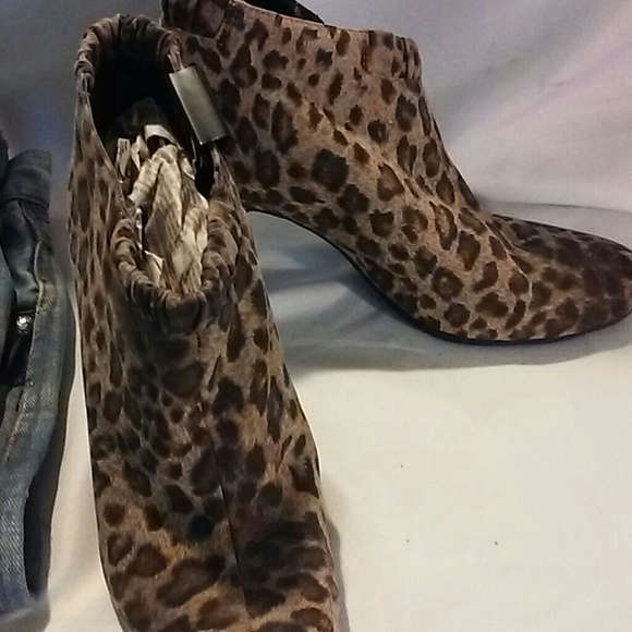 ladies animal print boots